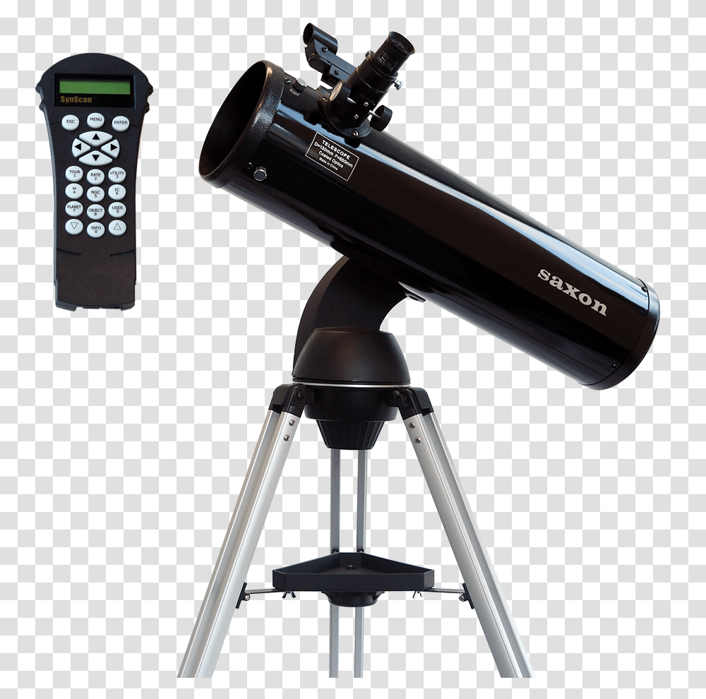 Saxon Az Gt Reflector Telescope With Synscan Telescope, Sink Faucet, Blow Dryer, Appliance, Hair Drier Transparent Png