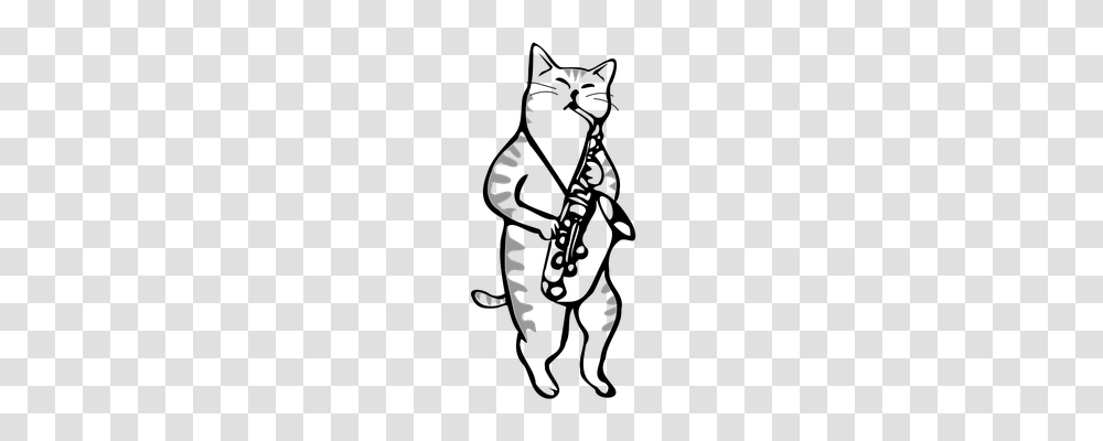 Saxophone Music, Stencil, Weapon Transparent Png