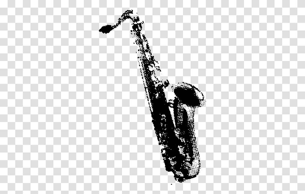 Saxophone Halftone Cool Saxophones, Gray, World Of Warcraft Transparent Png