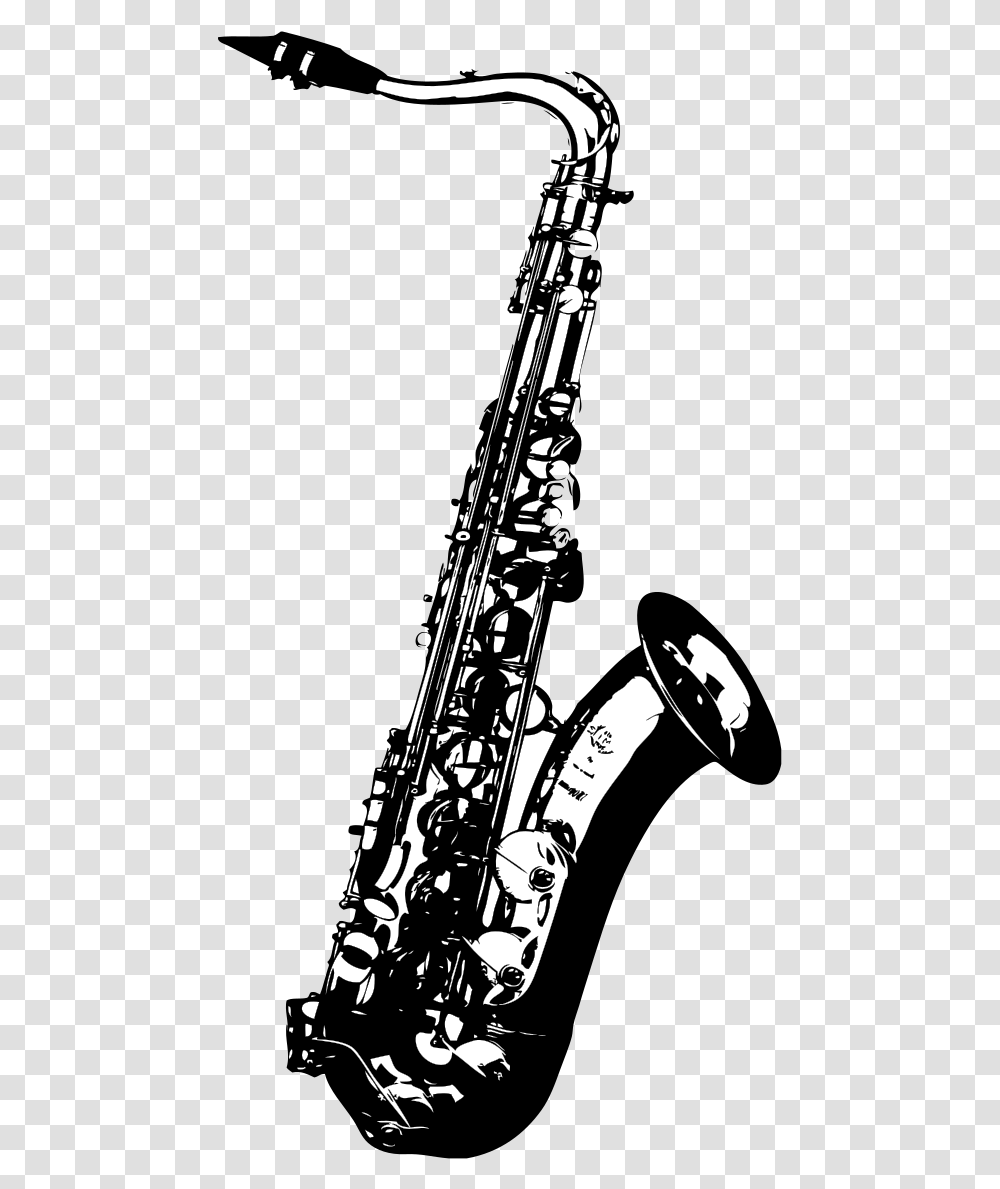 Saxophone Music Svg Vector Clip Art Svg Tenor Saxophone Background, Leisure Activities, Musical Instrument Transparent Png