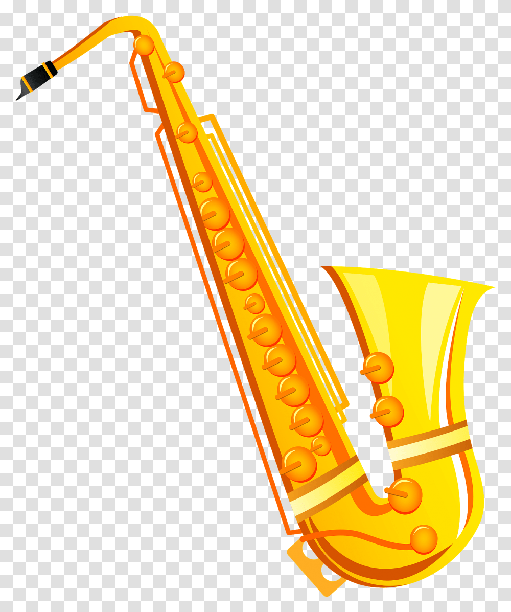 Saxophone Musical Instrument Clipart Free Download Saxaphone, Leisure Activities, Construction Crane Transparent Png
