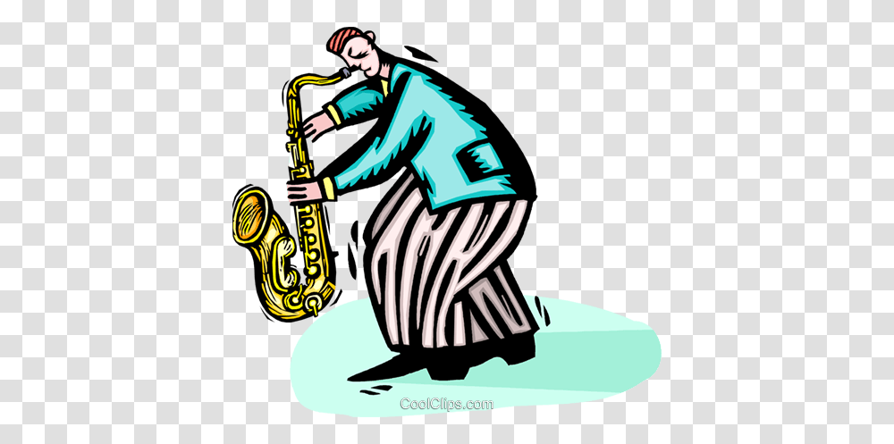 Saxophone Player Royalty Free Vector Clip Art Illustration, Leisure Activities, Musical Instrument, Person, Human Transparent Png