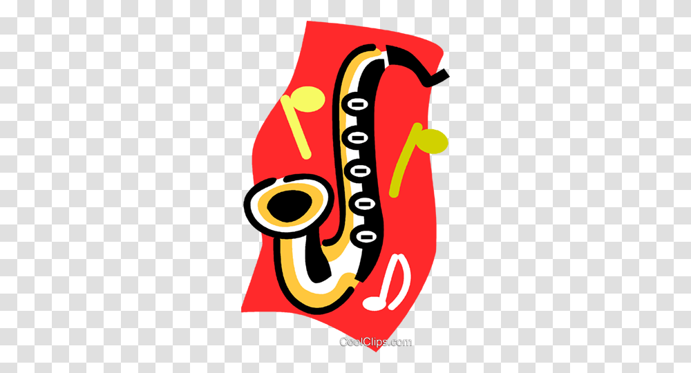 Saxophone Royalty Free Vector Clip Art Illustration, Label, Poster Transparent Png