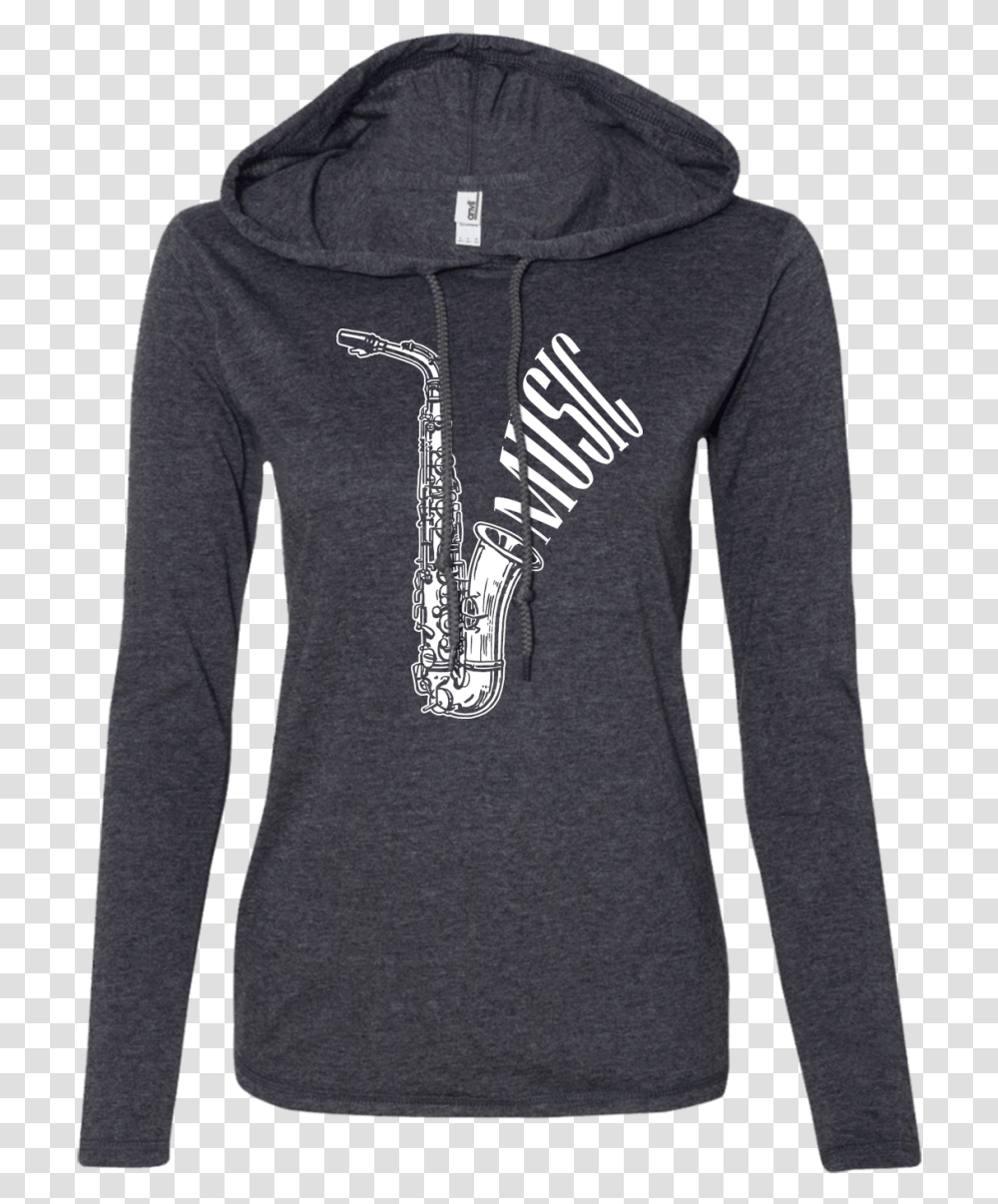 Saxophone Silhouette, Apparel, Sleeve, Long Sleeve Transparent Png