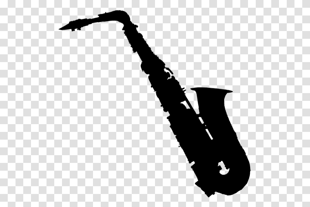 Saxophone Silhouette, Gray, World Of Warcraft Transparent Png