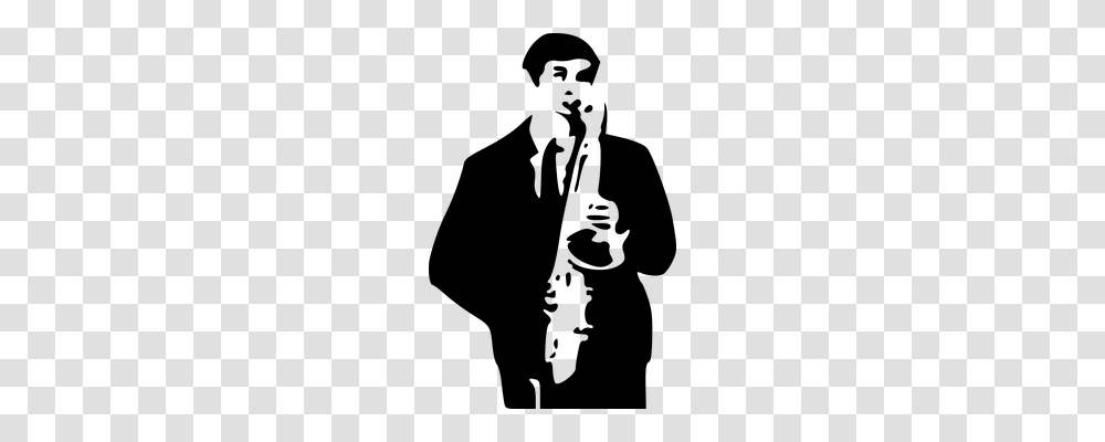 Saxophonist Person, Silhouette, Photography Transparent Png