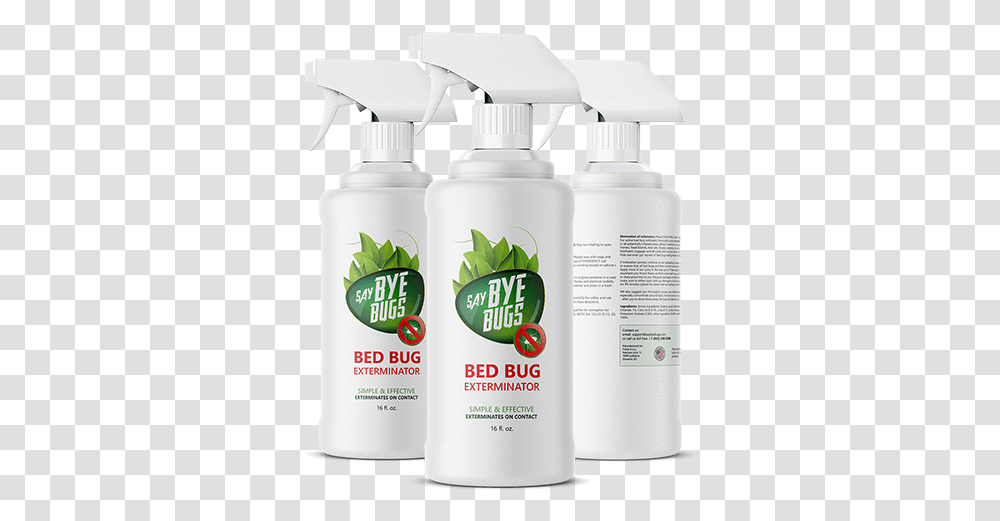 Say Bye Bugs Spray, Bottle, Shampoo, Herbal, Herbs Transparent Png