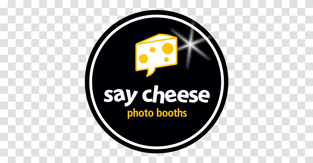 Say Cheese Photo Booth Rentals Booth, Text, Symbol, Logo, Trademark Transparent Png
