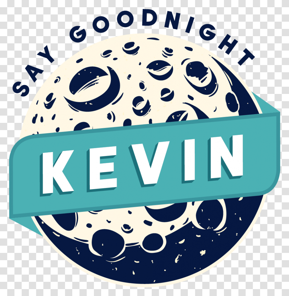 Say Goodnight Kevin Full Moon And Stars Clipart, Golf Ball, Sport, Sports, Face Transparent Png