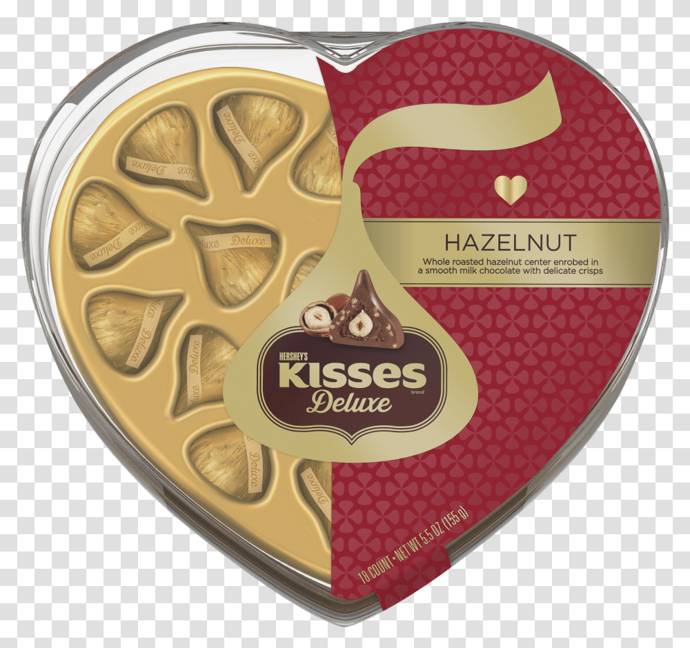 Say It Sweetly With Gifts From Hersheys Wrapped Up N U Kisses Deluxe, Food, Gold, Grain, Plant Transparent Png
