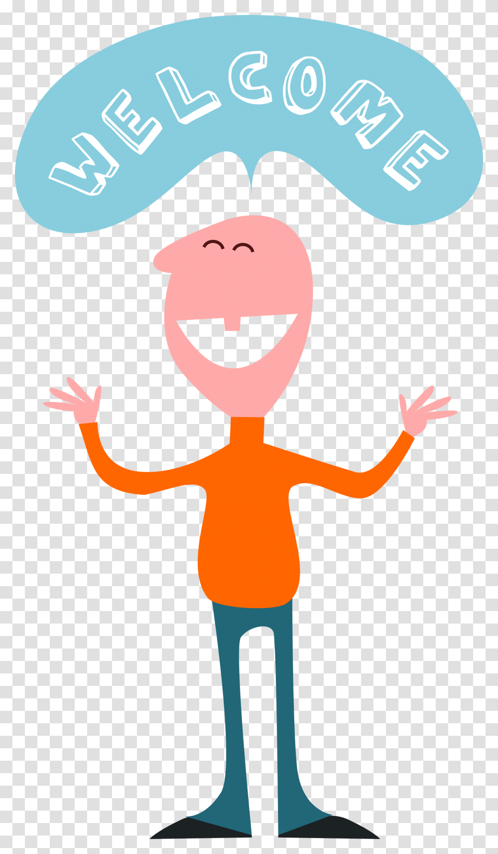 Saying Welcome, Standing, Outdoors, Nature, Face Transparent Png