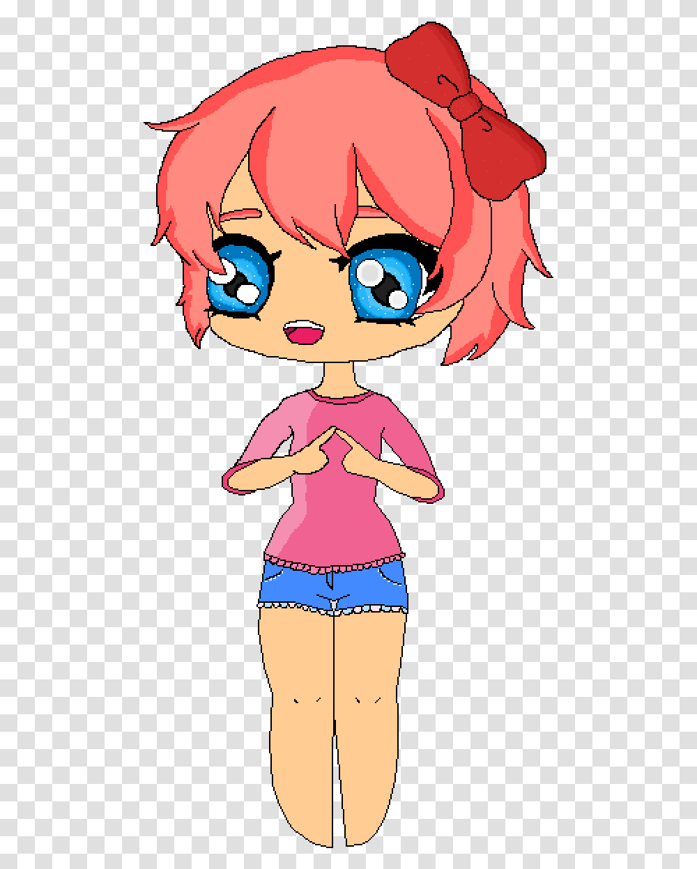 Sayori Ddlc, Doll, Toy, Apparel Transparent Png