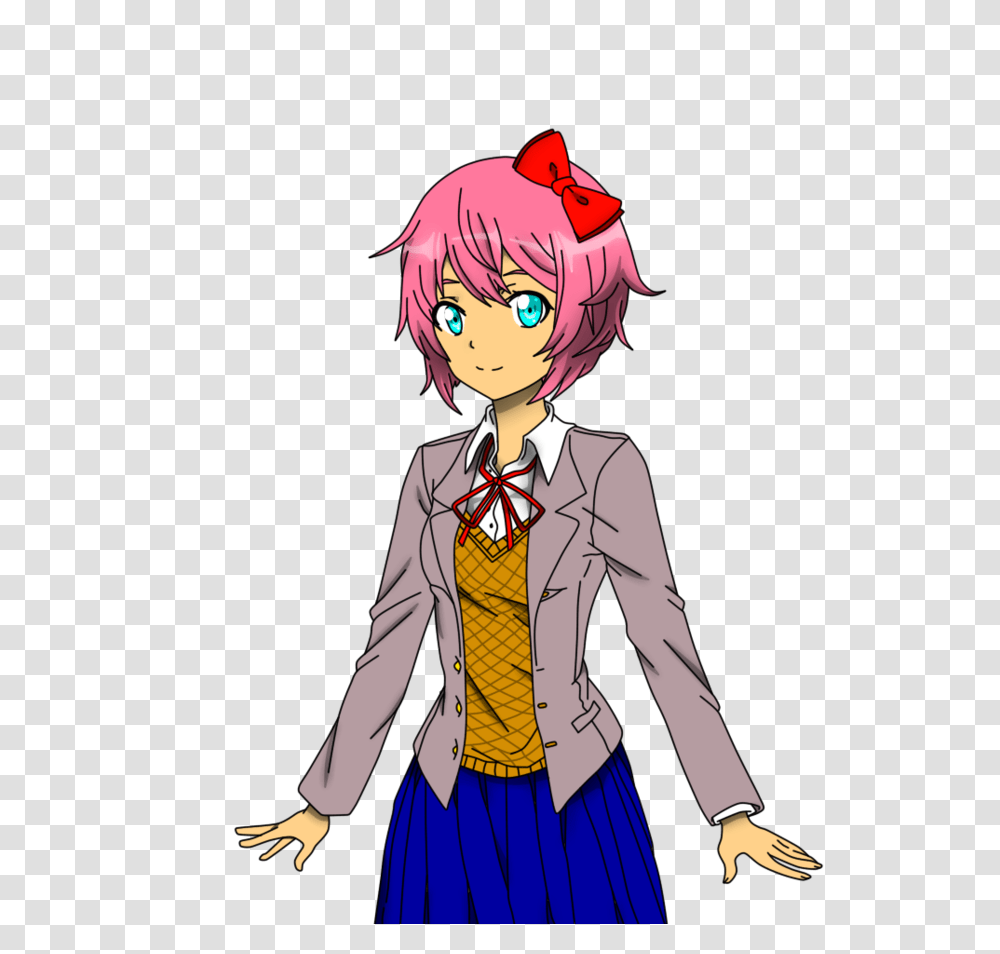 Sayori, Manga, Comics, Book, Person Transparent Png