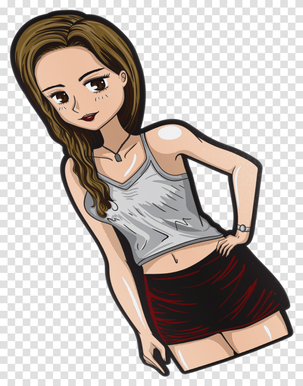 Sayuki Stickers Initial D, Apparel, Shorts, Female Transparent Png