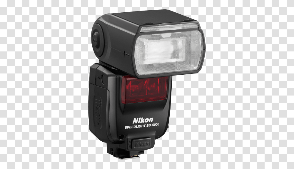 Sb 5000 Af Speedlight Nikon Flash, Headlight, Camera, Electronics Transparent Png