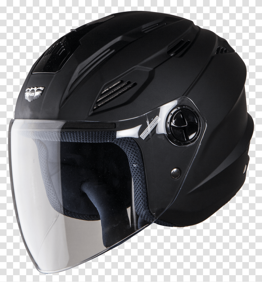 Sba 6 Fuze Mat Black Motorcycle Helmet Transparent Png