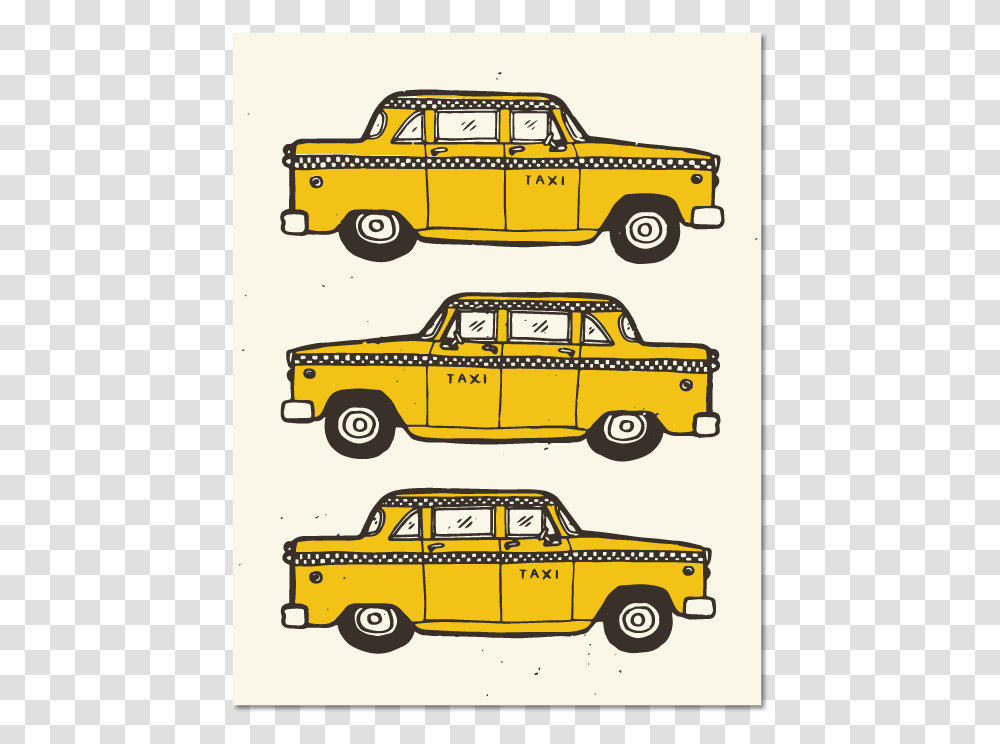 Sbs Web Product 19 Checkers Cab Vintage Car, Vehicle, Transportation, Automobile, Taxi Transparent Png