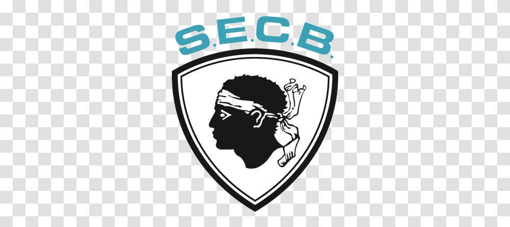 Sc Bastia Sc Bastia Logo, Armor, Shield, Person, Human Transparent Png