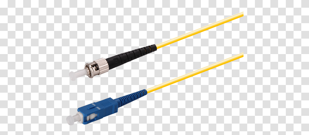 Sc Stfiber Optic Patch Cable Singlemode Simplex Fiber Usb Cable, Baseball Bat, Team Sport, Sports, Softball Transparent Png