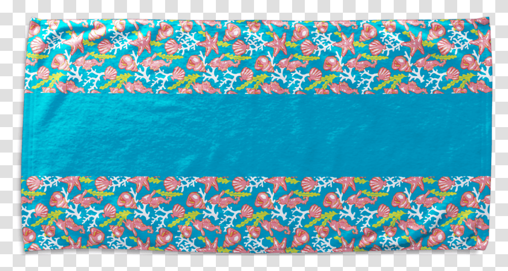 Sc Wrapped Up In Shells Beach Towelthrow Motif, Pattern, Apparel, Rug Transparent Png