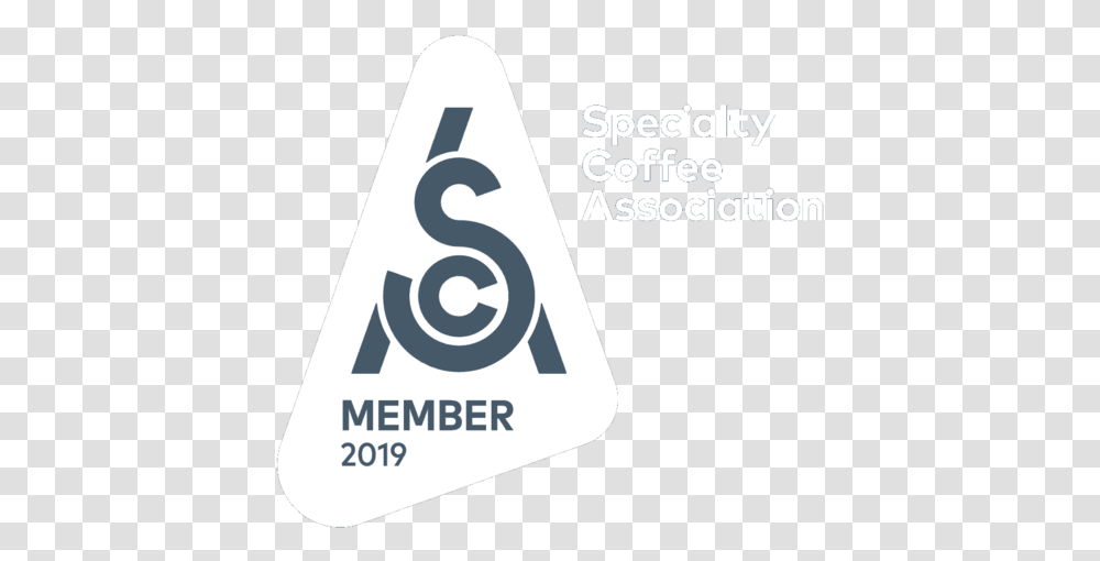 Sca Mt19 With Logotype Clear 3 Member Of Speciality Coffee Association, Triangle, Trademark Transparent Png