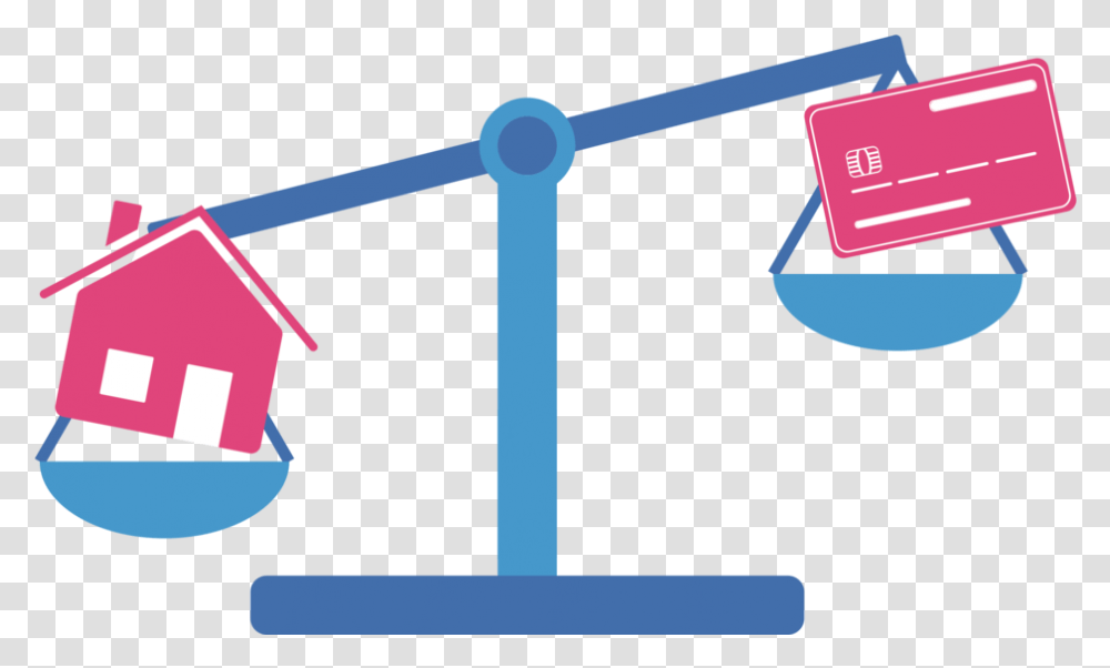 Scale Card And House, Electronics, Triangle, Seesaw Transparent Png