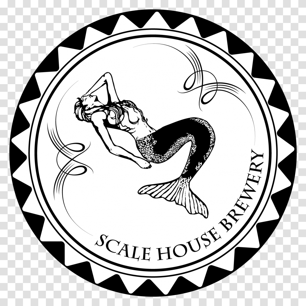 Scale House Brewery Logo, Coin, Money, Trademark Transparent Png