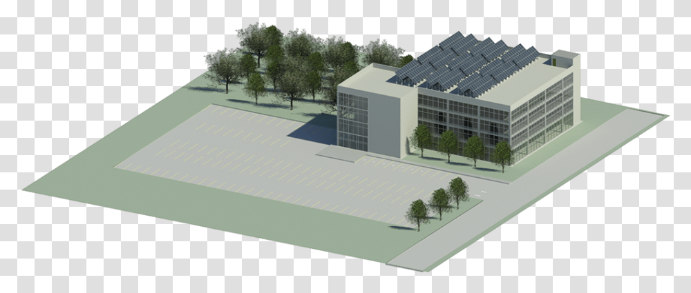 Scale Model, Building, Office Building, Vegetation, Plant Transparent Png