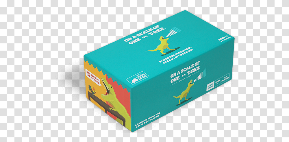 Scale Of One To T Rex, Box, Cardboard, Carton, Person Transparent Png