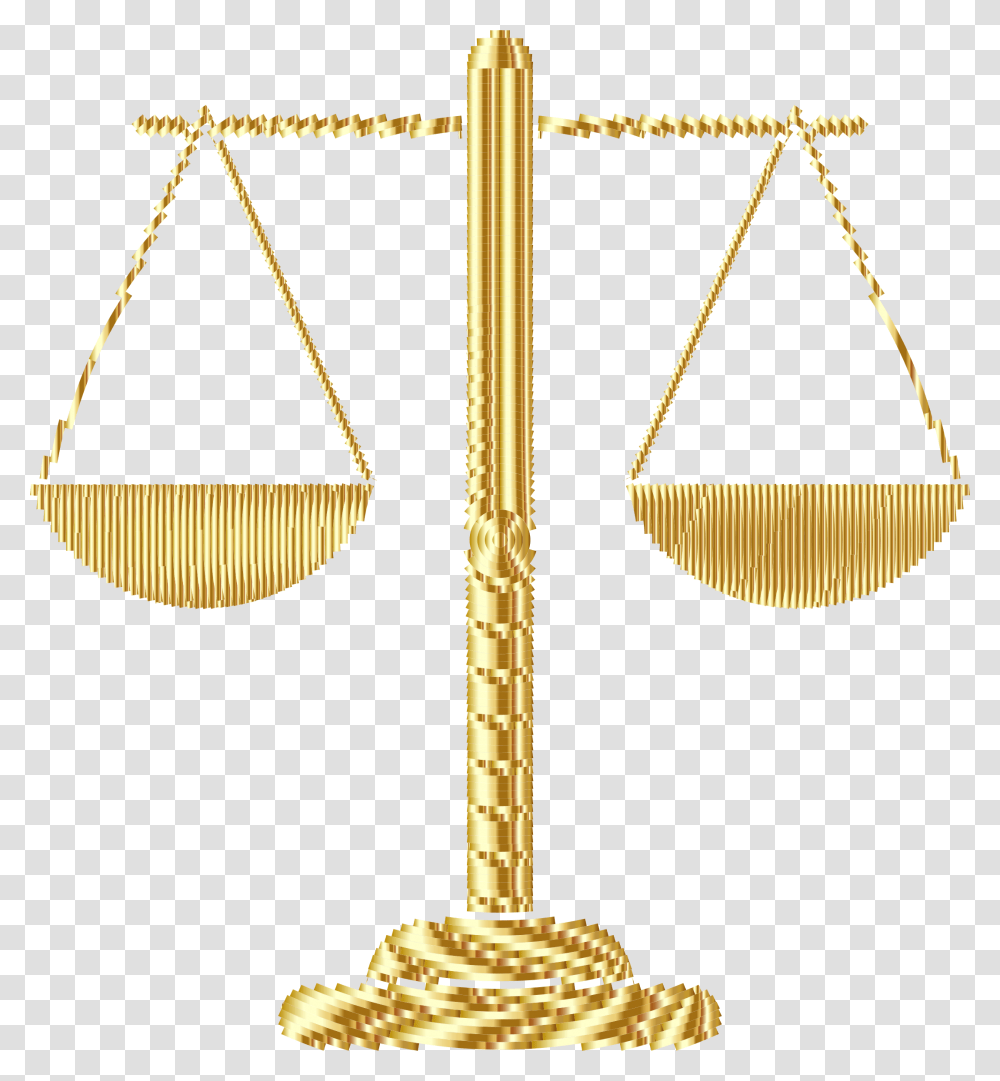 Scales Gold Scales Of Justice Transparent Png