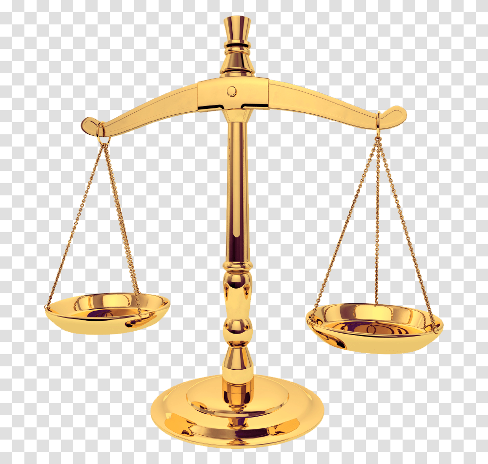 Scales, Lamp, Bronze, Gold Transparent Png