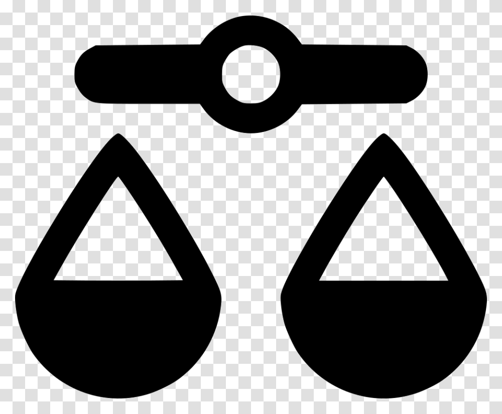 Scales Law Justice Trade Balance Compare Sravnenie, Triangle, Stencil Transparent Png