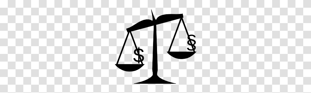 Scales Of Justice Clipart, Lamp, Stencil Transparent Png