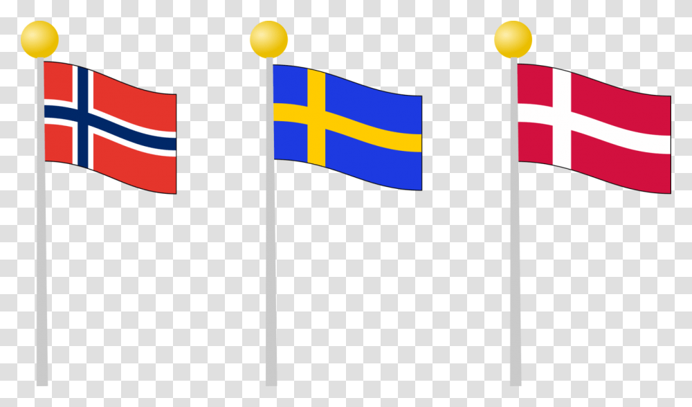 Scandinavia Nordic Cross Flag Flag Of Sweden Flag Of Norway Free, American Flag Transparent Png