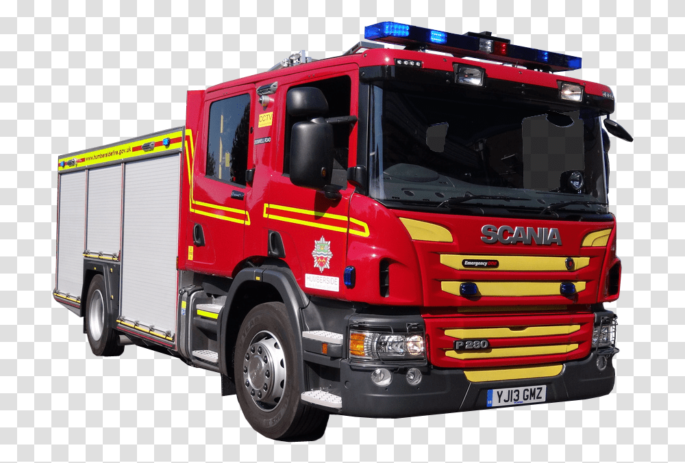 Scania Fire Engine Background Free Images Fire Engine No Background, Truck, Vehicle, Transportation, Fire Truck Transparent Png