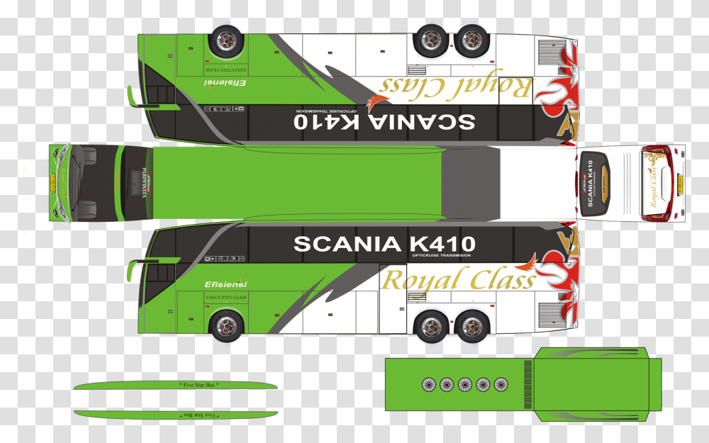 Scania Touring Model Paper, Bus, Vehicle, Transportation, Tour Bus Transparent Png