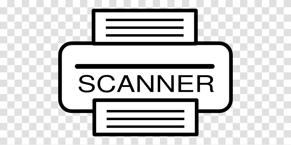 Scanner Cliparts, Label, Word, Sticker Transparent Png
