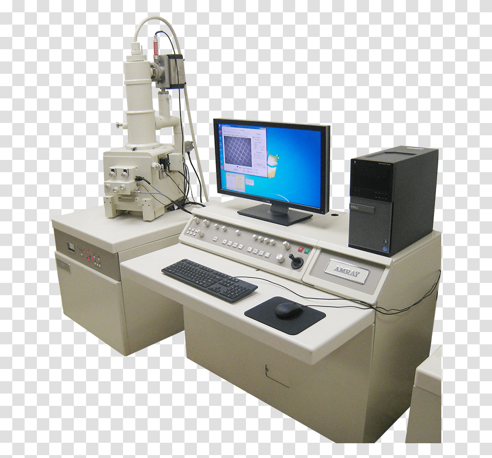 Scanning Electron Microscope, Furniture, Monitor, Screen, Electronics Transparent Png