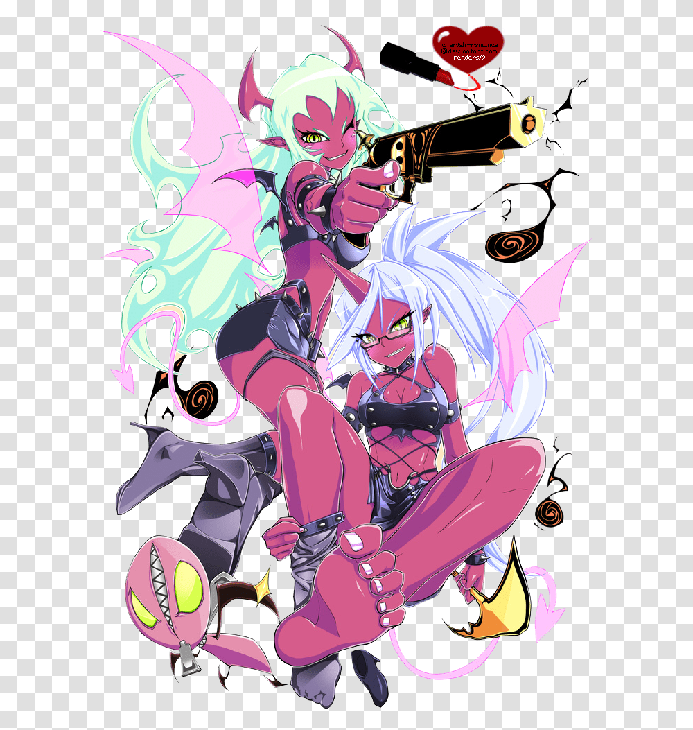Scanty And Kneesocks Anime, Comics, Book Transparent Png