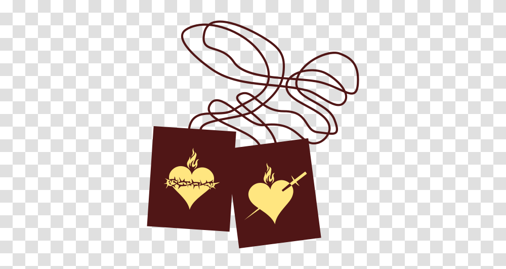 Scapular Of Our Lady Of Mount Carmel, Greeting Card Transparent Png