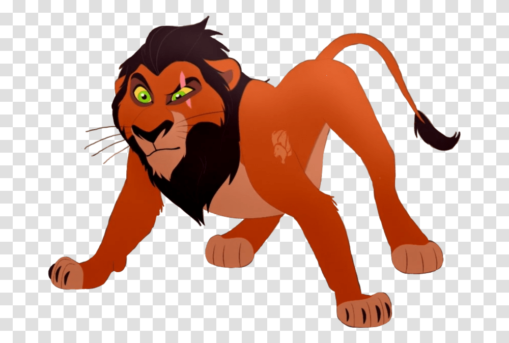 Scar Disney, Wildlife, Animal, Mammal, Lion Transparent Png