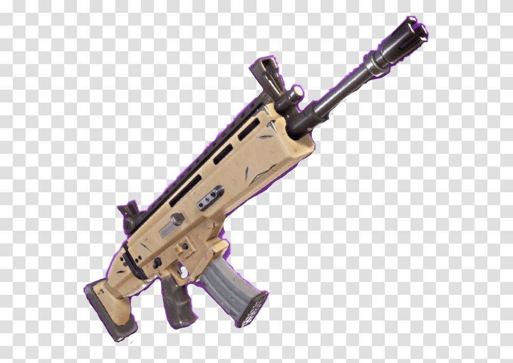 Scar Fortnite Freetoedit Scar Assault Rifle Fortnite, Gun, Weapon, Weaponry, Toy Transparent Png