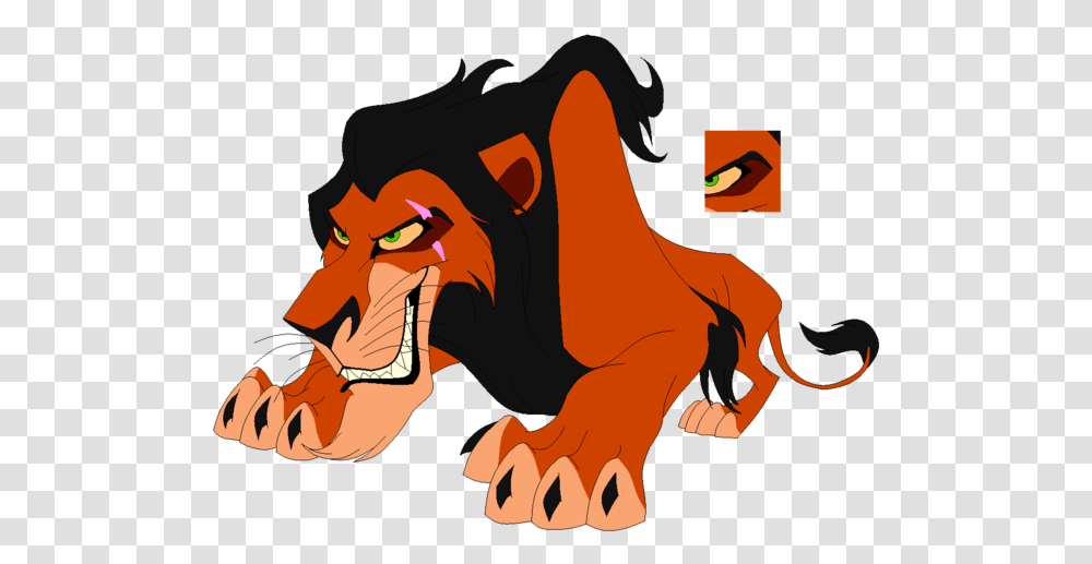 Scar Lion Simba Zira Mufasa Scar Lion King, Animal, Mammal, Wildlife, Beaver Transparent Png