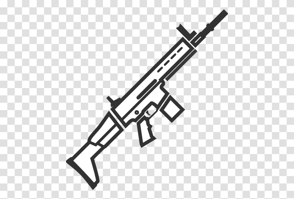 Scar Scar H Surviv Io, Weapon, Weaponry, Gun, Rifle Transparent Png