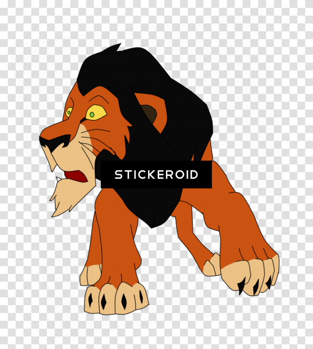 Scar Simba Mufasa Lion King, Person, Human, Hook, Mammal Transparent Png