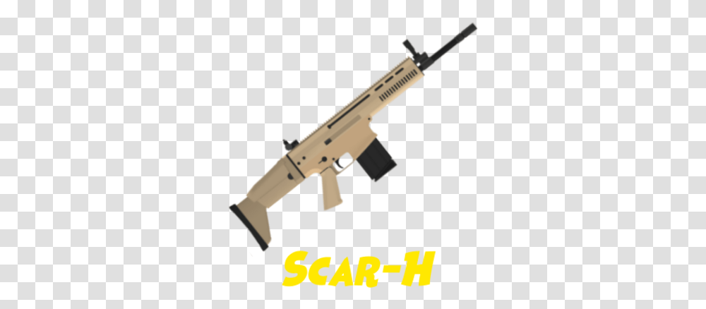 Scar Solid, Gun, Weapon, Weaponry, Rifle Transparent Png