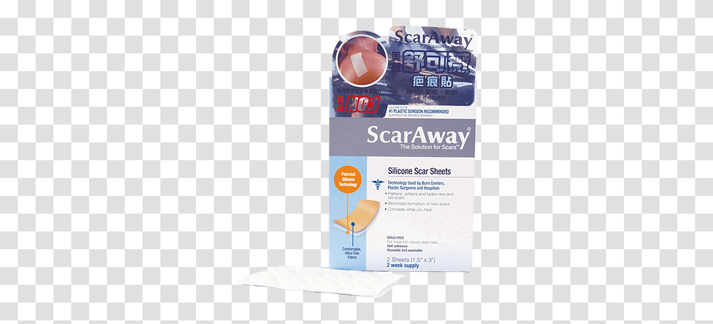 Scaraway Scaraway Silicone Scar Sheets, Flyer, Poster, Paper, Advertisement Transparent Png