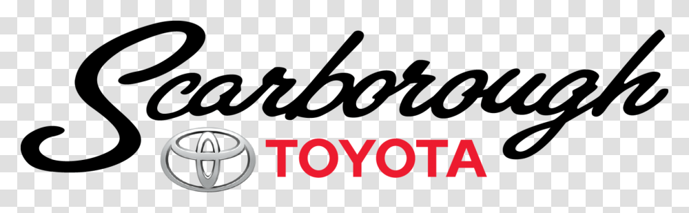 Scarborough Toyota Logo Scarborough Toyota, Alphabet, Number Transparent Png