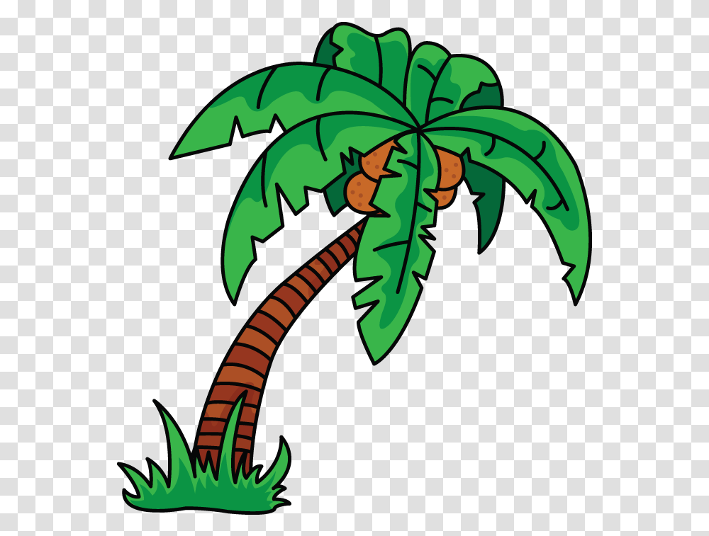 Scarce Palm Tree Drawing How To Draw A Easy Step By Drawing A Palm Tree In Illustrator, Green, Plant, Leaf, Person Transparent Png