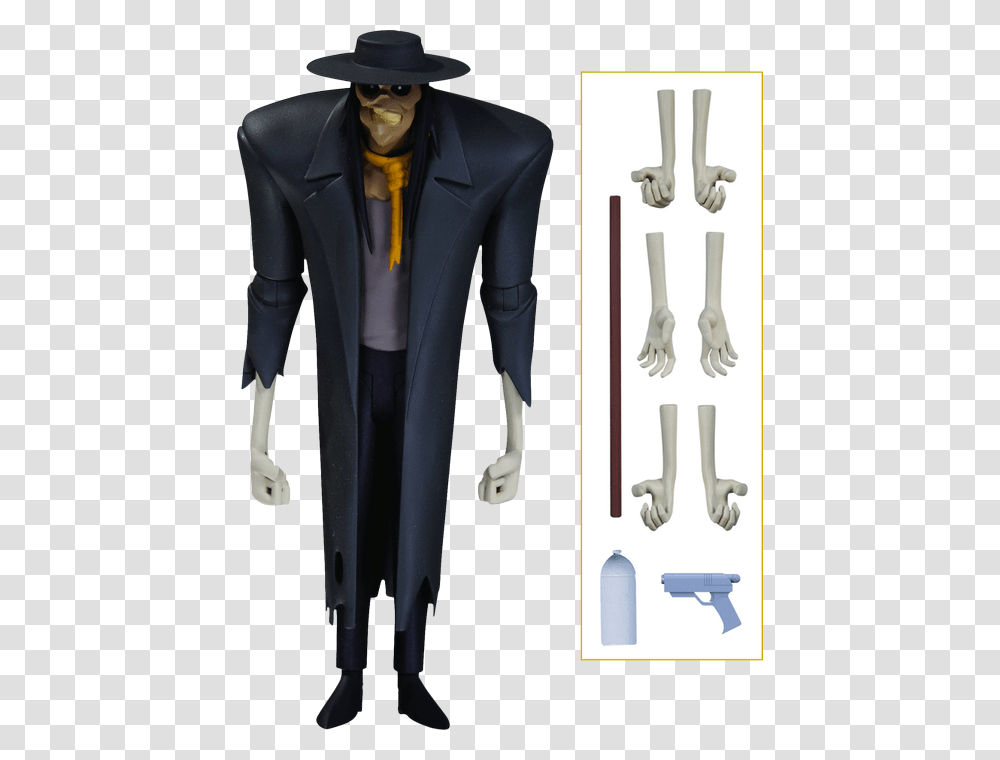 Scarecrow Action Figure, Hat, Suit, Overcoat Transparent Png